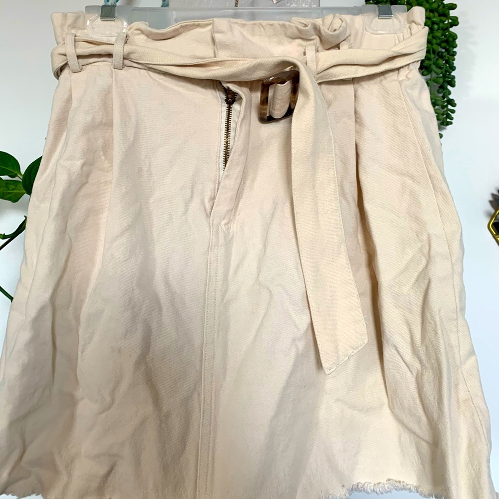 Paper bag skirt